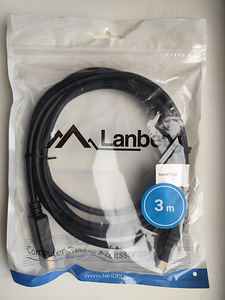 UUS Lanberg DisplayPort kaabel 3 m (1 foto / 2)