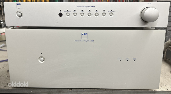 NAD предусилитель S100 и конечный усилитель S200 (фото #1)