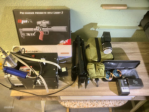 PCP Edgun Leshiy 2 behemoth kit 600mm+kompressor (8 foto / 10)