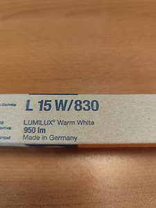 Müüa Luminofoortorud Osram L 15W/830 43cm. 21tk (2 foto / 3)