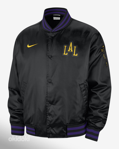 Новая куртка/ветровка Nike Lakers (фото #1)