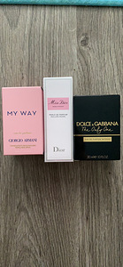 Lõhnad Dior,Armani, Dolce 1 kord proovitud (1 foto / 1)