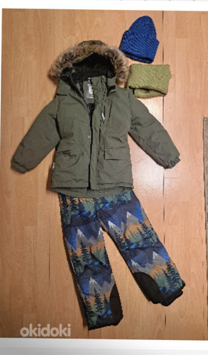 Lenne parka jonatha лыжные брюки перчатки шапка и шарф (фото #1)