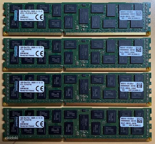 Serverimälu Kingston DDR3 ECC 64GB 1333MHz (foto #1)