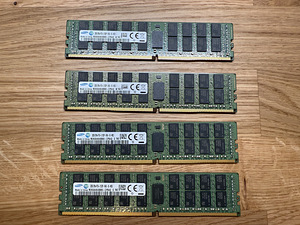 Serverimälu Samsung 128GB DDR4-RAM PC4-2133P ECC RDIMM (1 foto / 2)