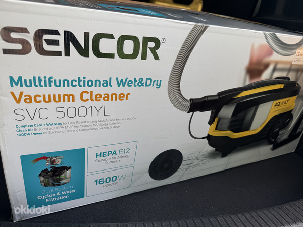 Пылесос Sencor SVC 5001YL с водяным фильтром