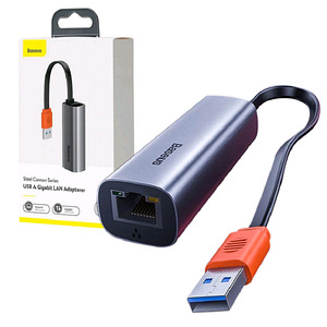 UUS! Baseus LAN adapter external network USB 1000Mbps GB (1 foto / 2)