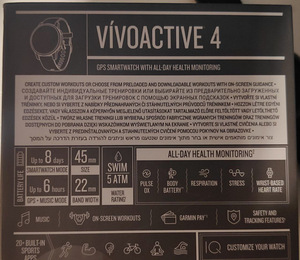 Garmin Vivoactive 4 + garantii (2 foto / 2)
