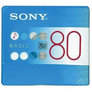 MiniDisk Sony MD80 /5 шт/ 10 шт