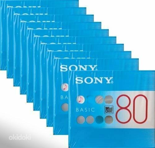 MiniDisk Sony MD80 /5 tk/ 10 tk (foto #2)