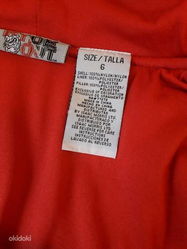 Stiilne suve punane-hall jakk, suurus 128 (foto #3)