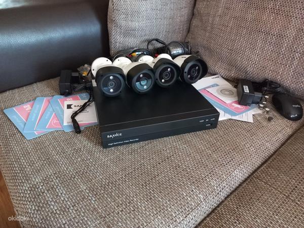 Комплект для видеонаблюдения 4 камеры 5MP Super HD sannce (фото #10)