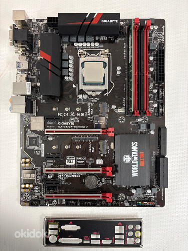 Intel i7 6700 + Gigabyte Z170 + 4GB RAM