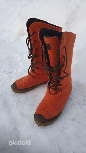 Зимние ботинки/метки Patagonia s 37/ stp 21cm (фото #1)