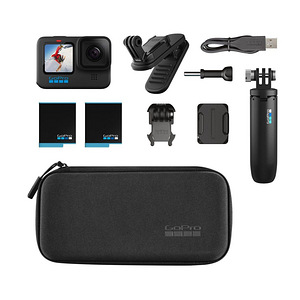 GoPro HERO10 Black Retail Bundle + GoPro Adventure Kit + SD
