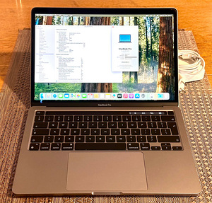 Apple Macbook Pro 13 M1 8/256GB Space Gray SWE (1 foto / 9)