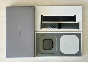 Apple Watch Ultra 2 49mm Black Ti Black TL M/L nagu uus!