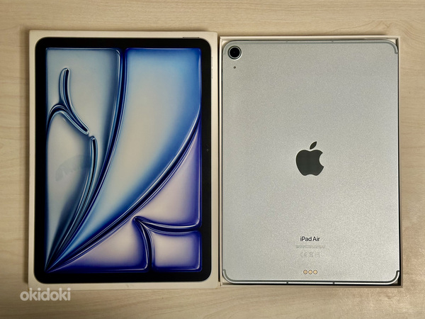 Apple iPad Air 11 M2 256GB Wi-Fi+Cellular Blue nagu uus!