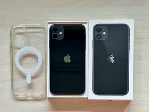 Apple iPhone 11 Black 128GB v heas korras! Aku 85% (1 foto / 10)