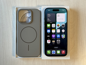 Apple iPhone 16 Pro Black Ti 128GB heas korras! Aku 100% (6 foto / 9)
