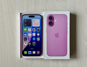 Apple iPhone 16 розовый 128GB как новый, aky 100% (5 фото из 7)