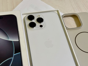 Apple iPhone 16 Pro Max 256GB Titanium nagu uus! Aku 100% (2 foto / 10)
