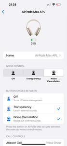 Apple Airpods Max USB-C Starlight nagu uus! Garantii 03.2026 (9 foto / 10)