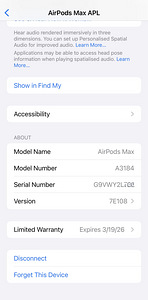 Apple Airpods Max USB-C Starlight nagu uus! Garantii 03.2026 (10 foto / 10)