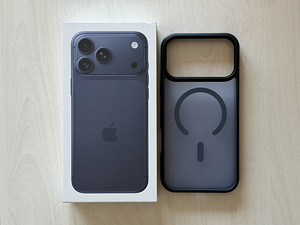 Apple iPhone 17 Pro Max Deep Blue 256GB uus kinnises pakendi (1 foto / 3)