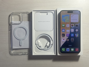 Apple iPhone 15 Pro Max 256GB White nagu uus! Aku 100% cc 49 (6 foto / 10)