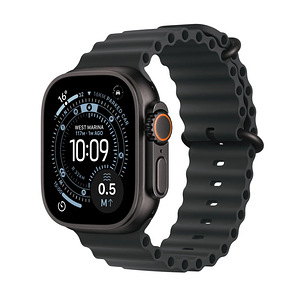 Uus! Apple Watch Ultra 3 49mm Black Ti Black Ocean Band (5 foto / 8)