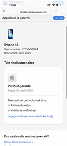 Apple iPhone 16 Pro 128GB must, nagu uus! Aku 100% (10 foto / 10)