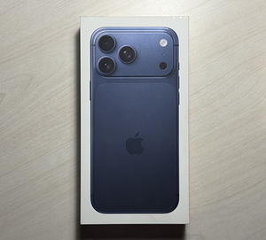 Apple iPhone 17 Pro Max Blue 512gb uus, garantii 02.2027 (1 foto / 4)
