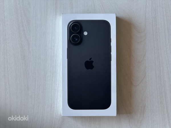 Apple iPhone 16 Черный 128GB новый, в запечатанной упаковке!