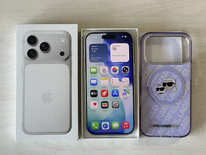 Apple IPhone 17 Pro Silver 256GB как новый. Гар 02.2028 (6 фото из 10)