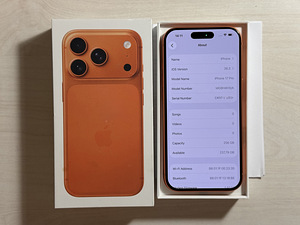 Apple iPhone 17 Pro Orange 256GB nagu uus! Garantii 12.2027 (6 foto / 7)
