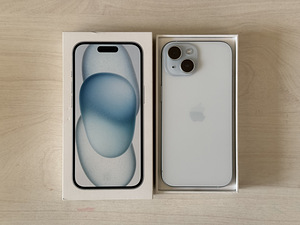 Apple iPhone 15 Blue 128GB nagu uus! Garantii kuni 10.2026 (1 foto / 8)