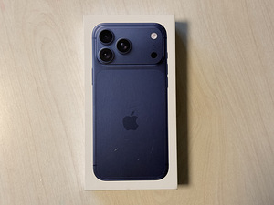 Apple iPhone 17 Pro Max Deep Blue 256GB nagu uus! Garantii (1 foto / 6)
