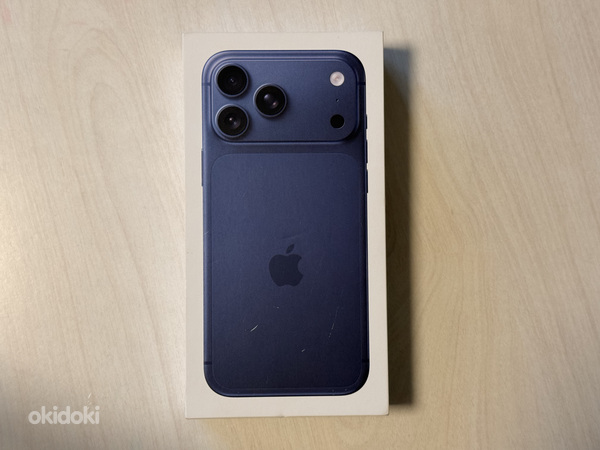 Apple iPhone 17 Pro Max Deep Blue 256GB uus Garantii 07.2027