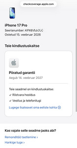 Apple iPhone 17 Pro Deep Blue 256GB kuu aega vana (8 foto / 8)
