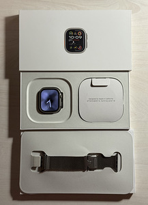 Apple Watch Ultra 2 Natural Ti Milanese Loop nagu uus! (2 foto / 8)