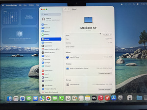 Apple Macbook Air 13 M2 8/256GB Silver SWE как новый. Аккумулятор 98% (6 фото из 8)