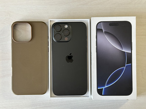 Apple iPhone 16 Pro Max Black Ti 256GB nagu uus! Aku 99% (1 foto / 10)