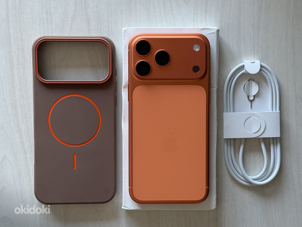 Apple iPhone 17 Pro Max Cosmic Orange 256GB nagu uus!