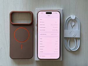 Apple iPhone 17 Pro Max Cosmic Orange 256GB nagu uus! (6 foto / 8)