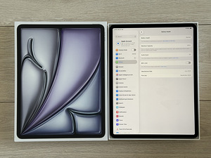 Apple iPad Air 13 M2 128GB SpG WiFi, как новый! аккумулятор (8 фото из 8)