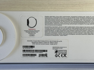 Apple Watch 8 41mm Stainless Steel GPS+Cel nagu uus! (8 foto / 10)