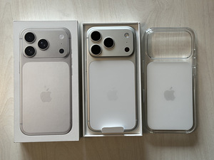 Apple iPhone 17 Pro Silver 256GB nagu uus! Aku 100%, cc 8 (1 foto / 10)