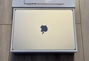 Apple Macbook Air 13 M4 16/256GB SWE Starlight nagu uus! (1 foto / 7)