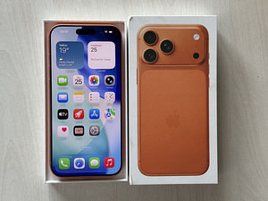 Apple iPhone 17 Pro Max Orange 256GB nagu uus! Gar 05.2027 (6 foto / 9)
